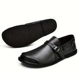 Diego Antonetti Sapatos de Couro com Fivela de Monge