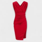 Desi - Vestido V com Fenda