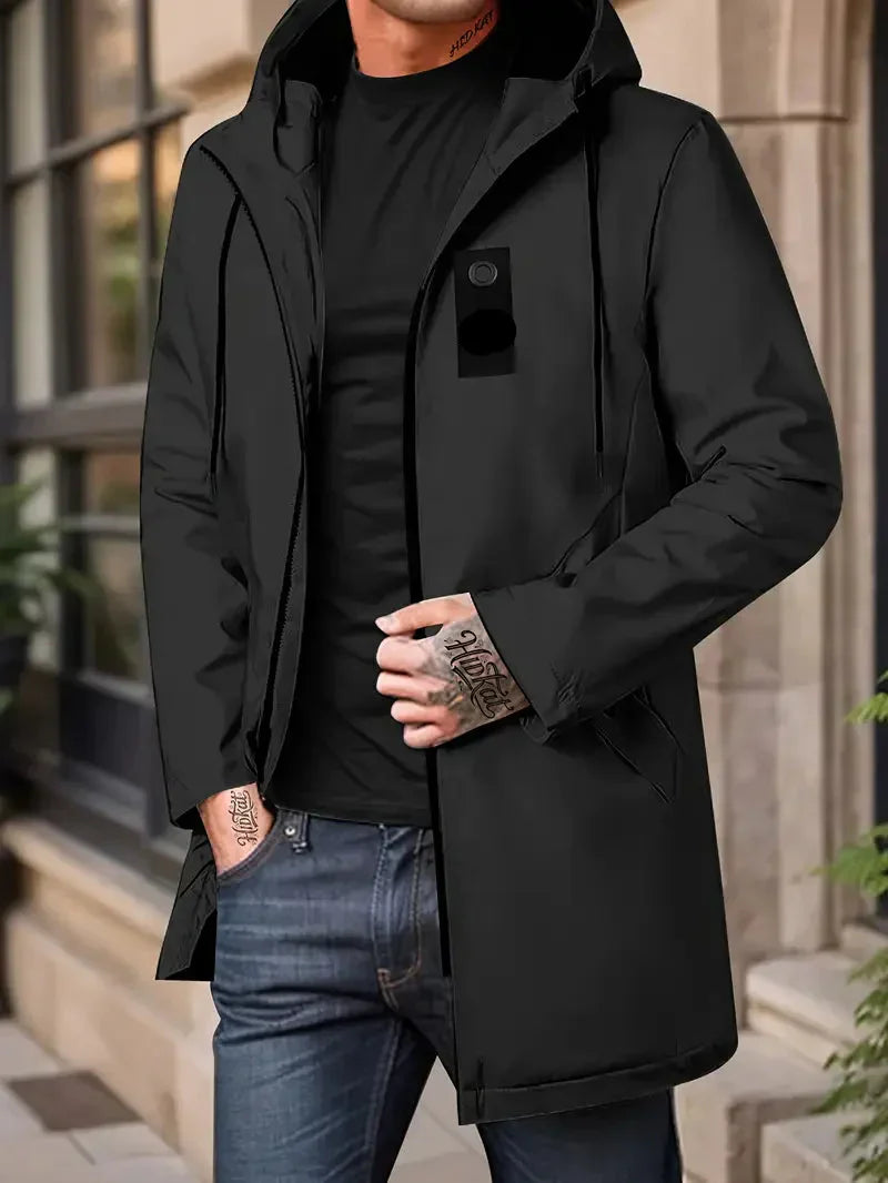 Casaco Parka Ethan — Estilo Urbano e Conforto Térmico