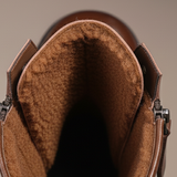 Dora – Botas retro forradas com pelo interior