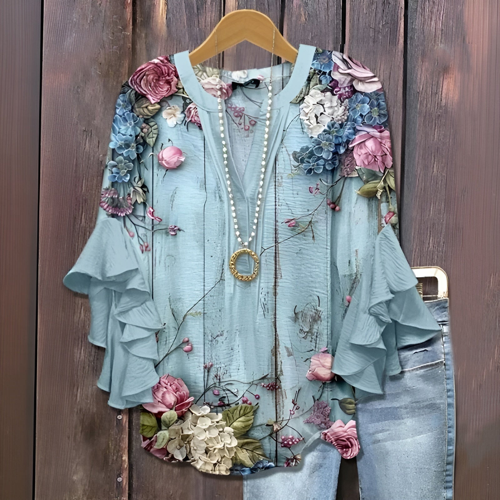 Nyaira - Blusa Casual de Verão