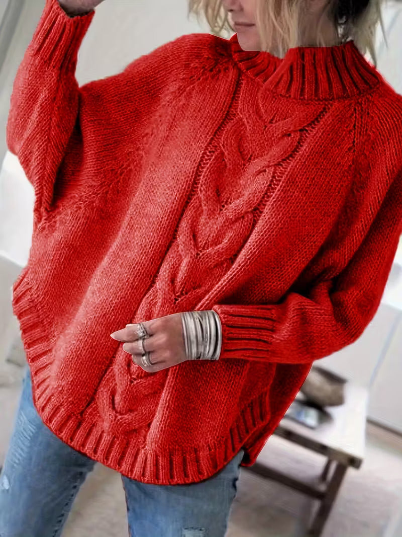 Suéter Oversized Camila – estilo descontraído e aconchego máximo