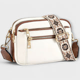 Eline - Bolsa transversal de couro vegano
