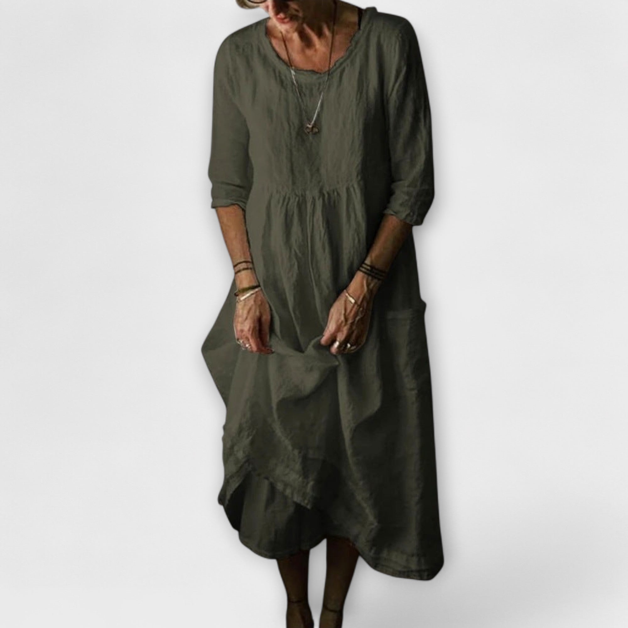 Cirelle - Vestido Maxi Solto