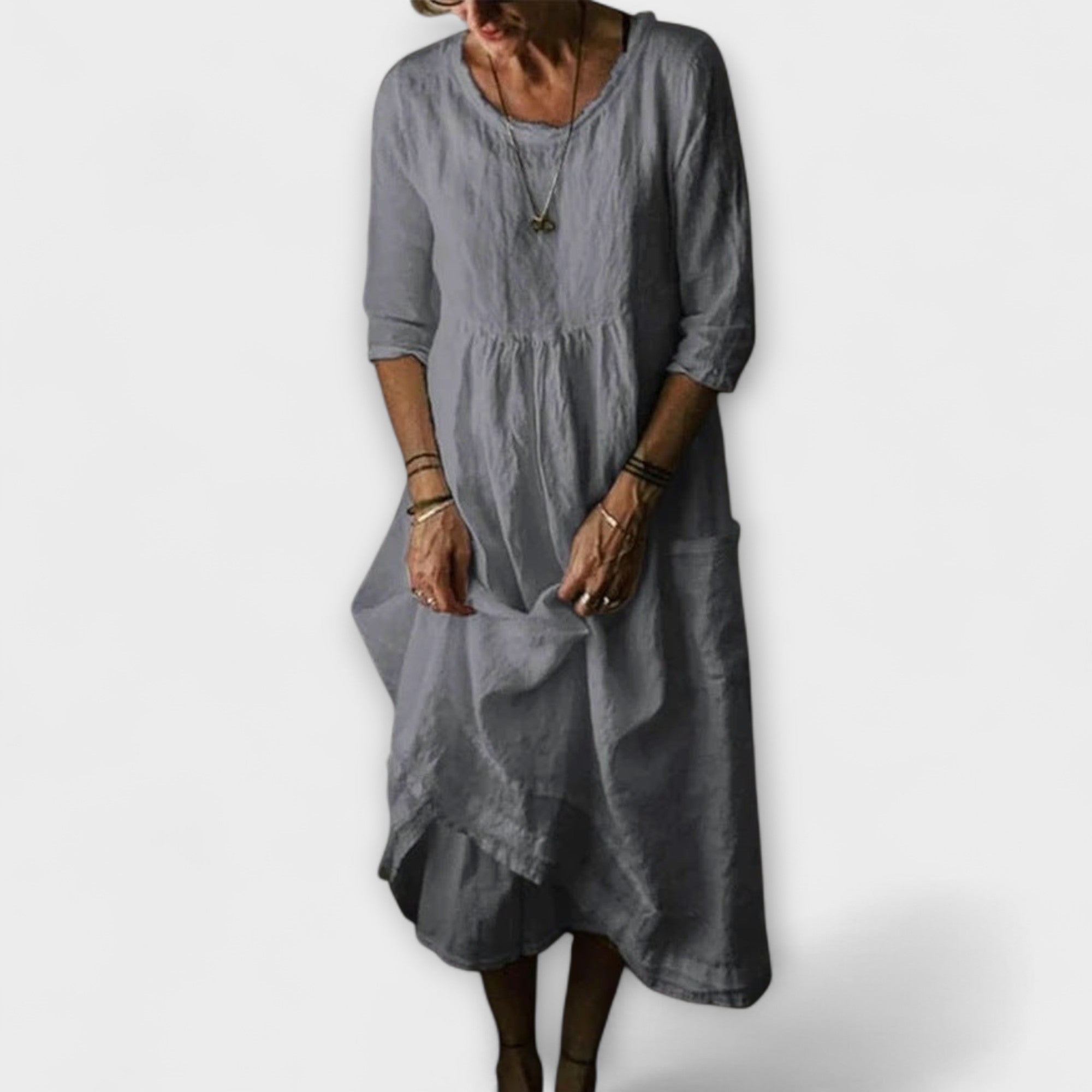 Cirelle - Vestido Maxi Solto