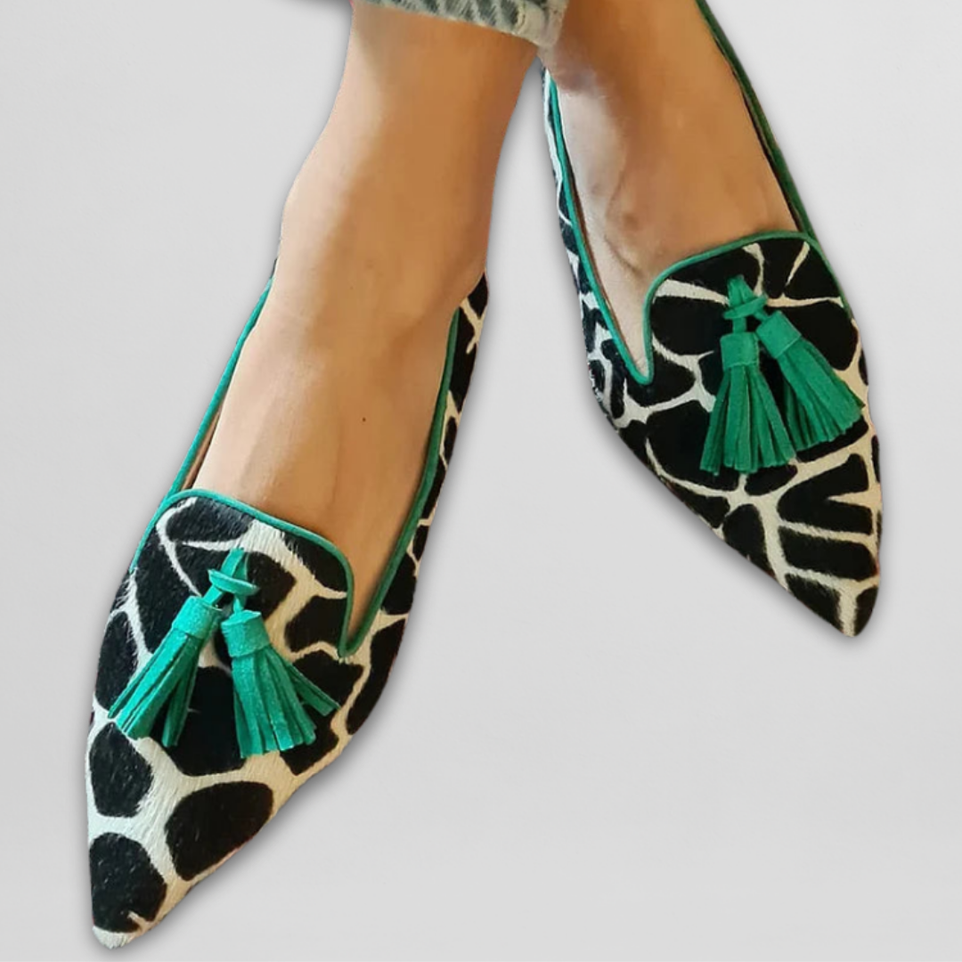 Sabine | Mocassins com pompons