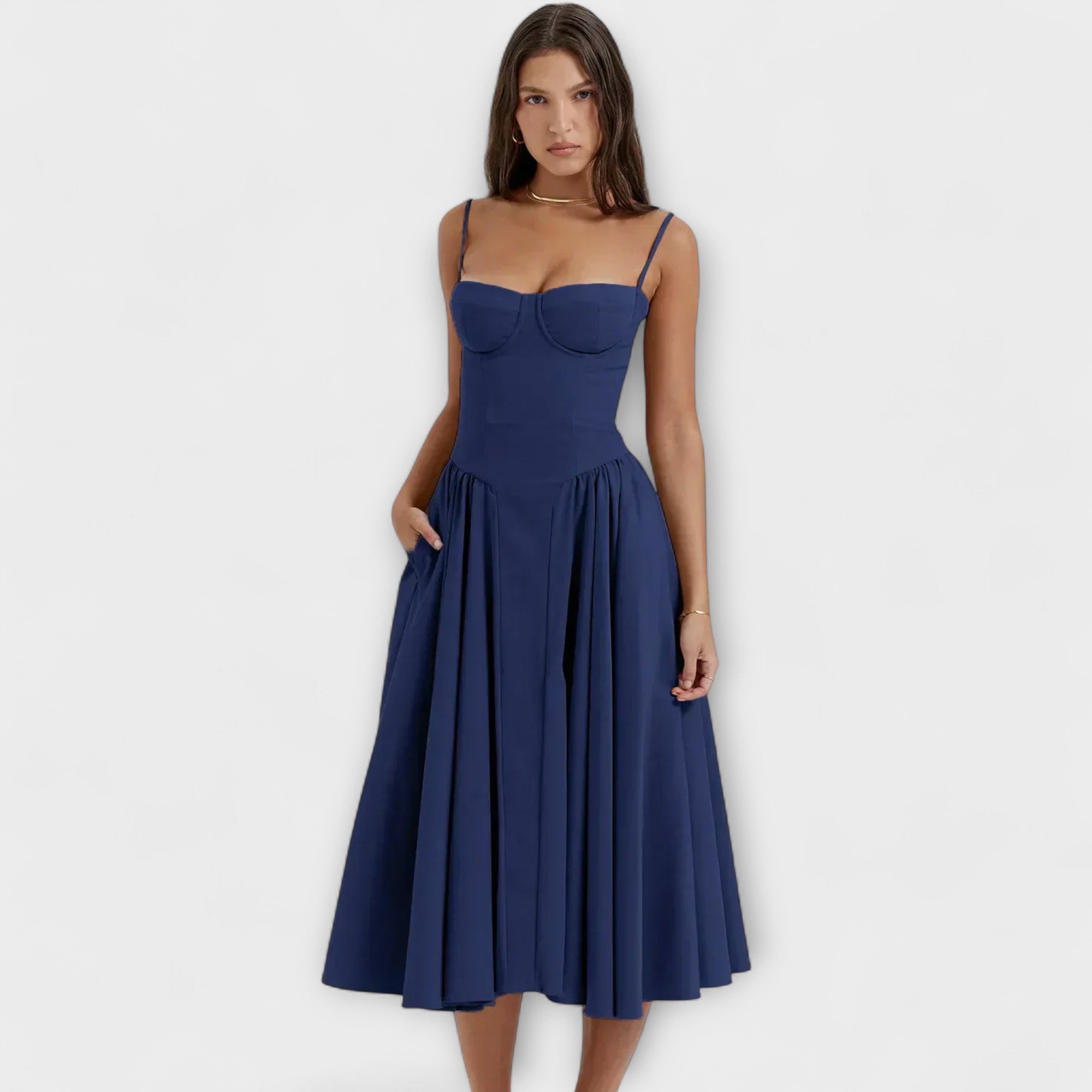 Rosalie - Vestido de Corset Sem Mangas