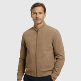 Casaco Suede Logan — Elegância suave com conforto premium