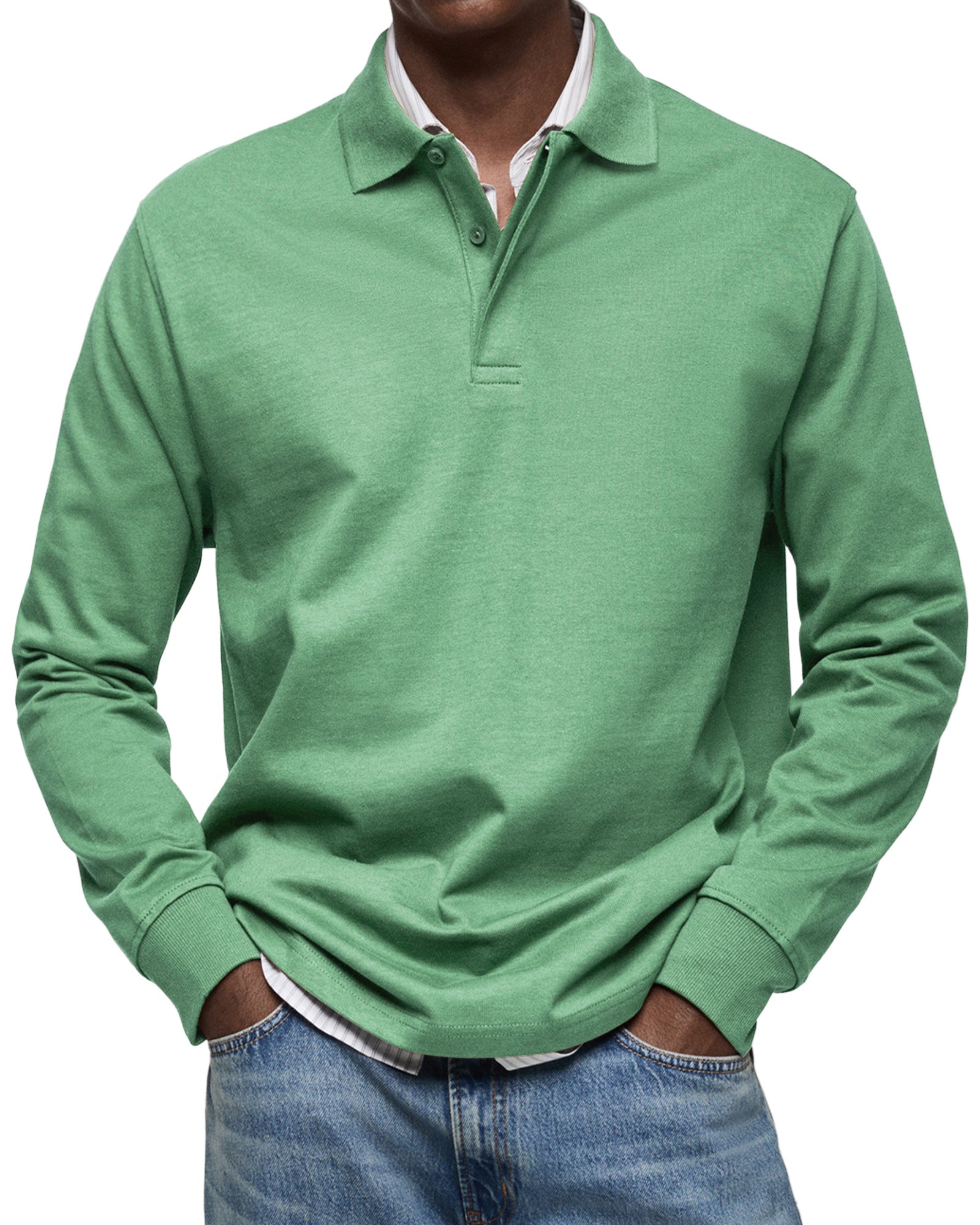 Tom | Camisola Polo de Manga Longa