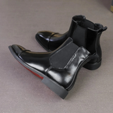 Botas Chelsea de Couro Annibale Carracci