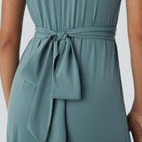 Vestido Cora longo de Cintura Alta  leve e Atemporal