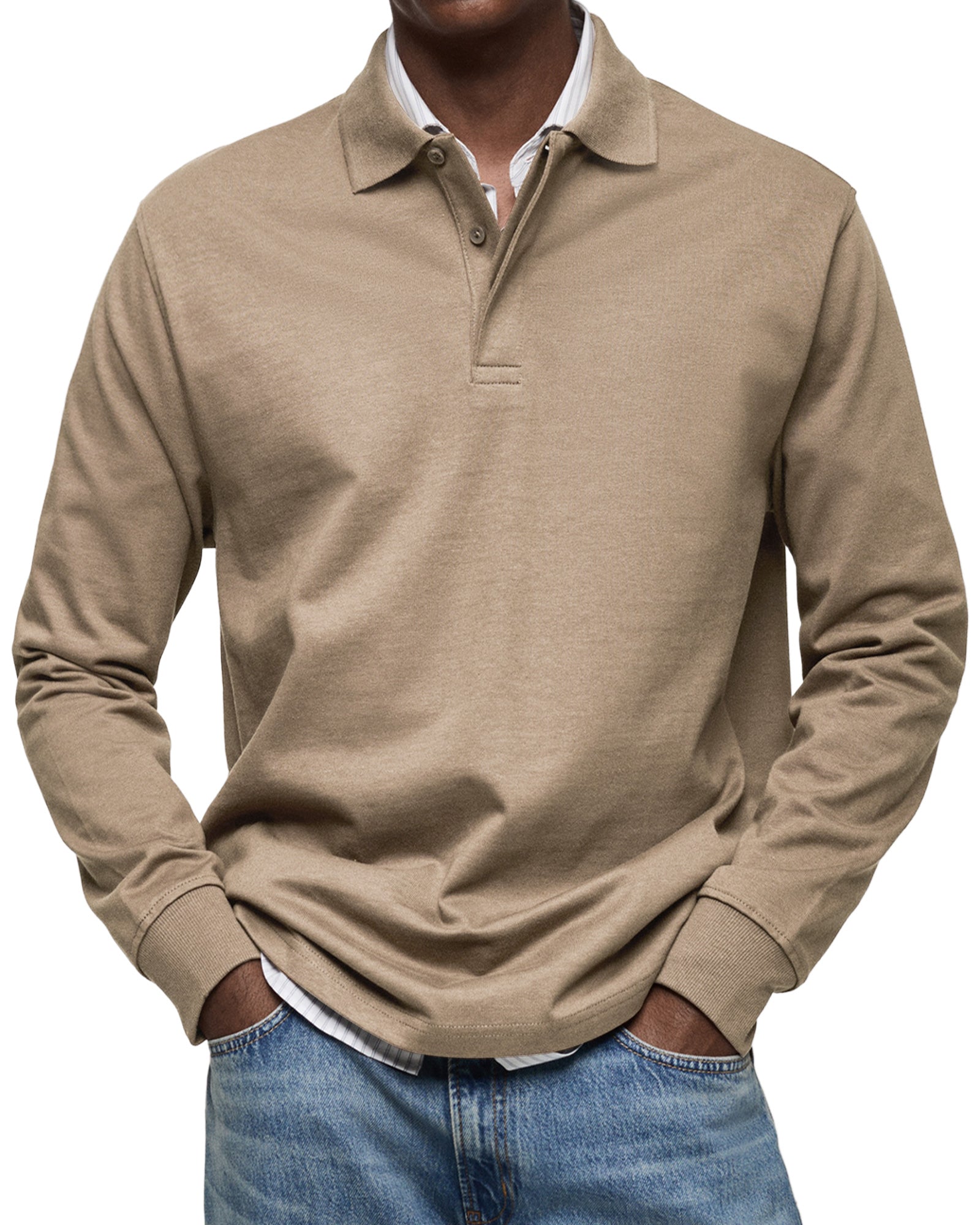 Tom | Camisola Polo de Manga Longa