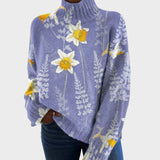 Clara - Camisola de Malha Artística