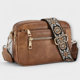 Eline - Bolsa transversal de couro vegano