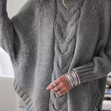 Suéter Oversized Camila – estilo descontraído e aconchego máximo