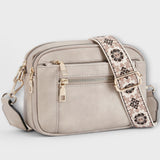 Eline - Bolsa transversal de couro vegano