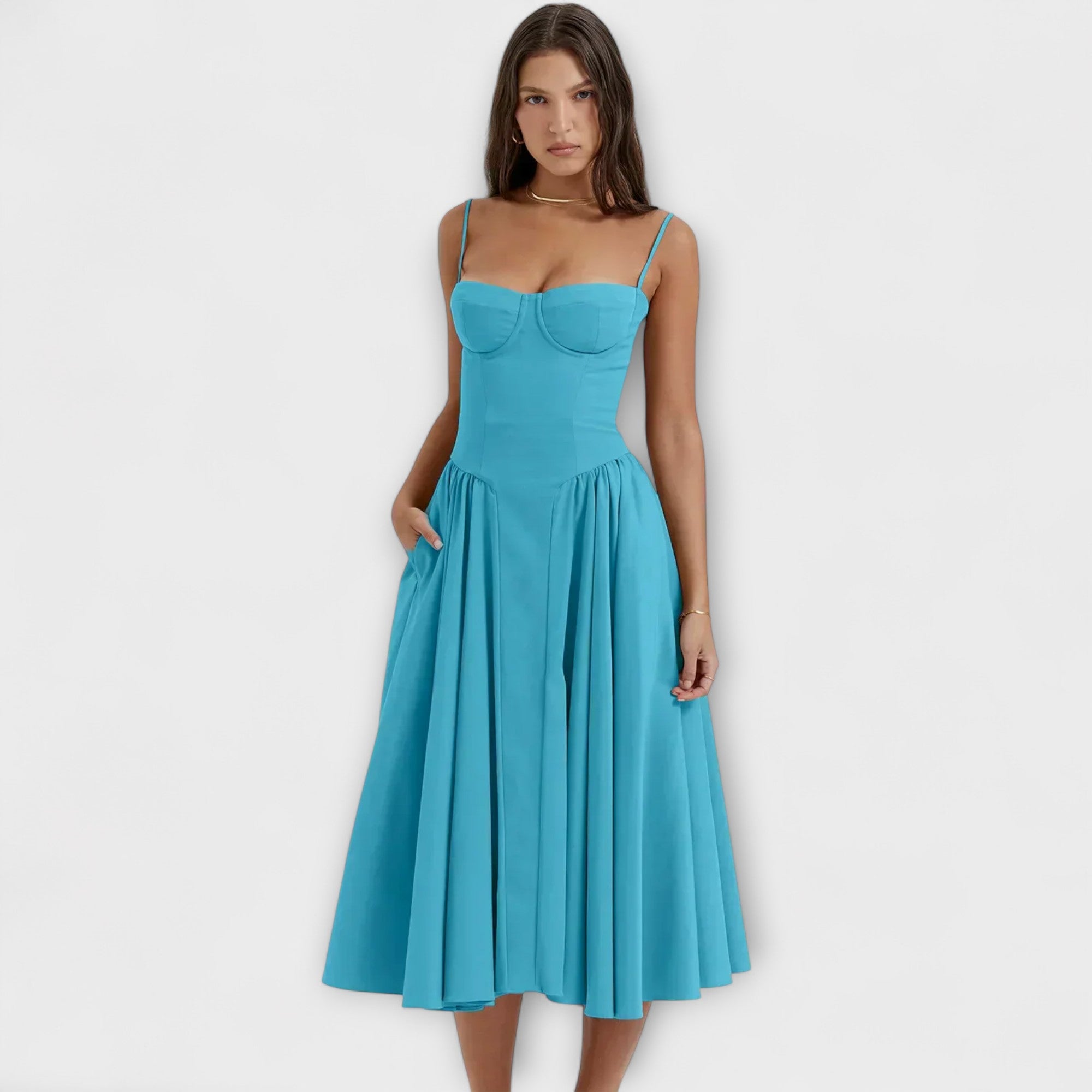 Rosalie - Vestido de Corset Sem Mangas