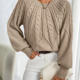 Inès - Camisola tricotada