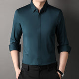 Camisa Stretch Sem Rugas
