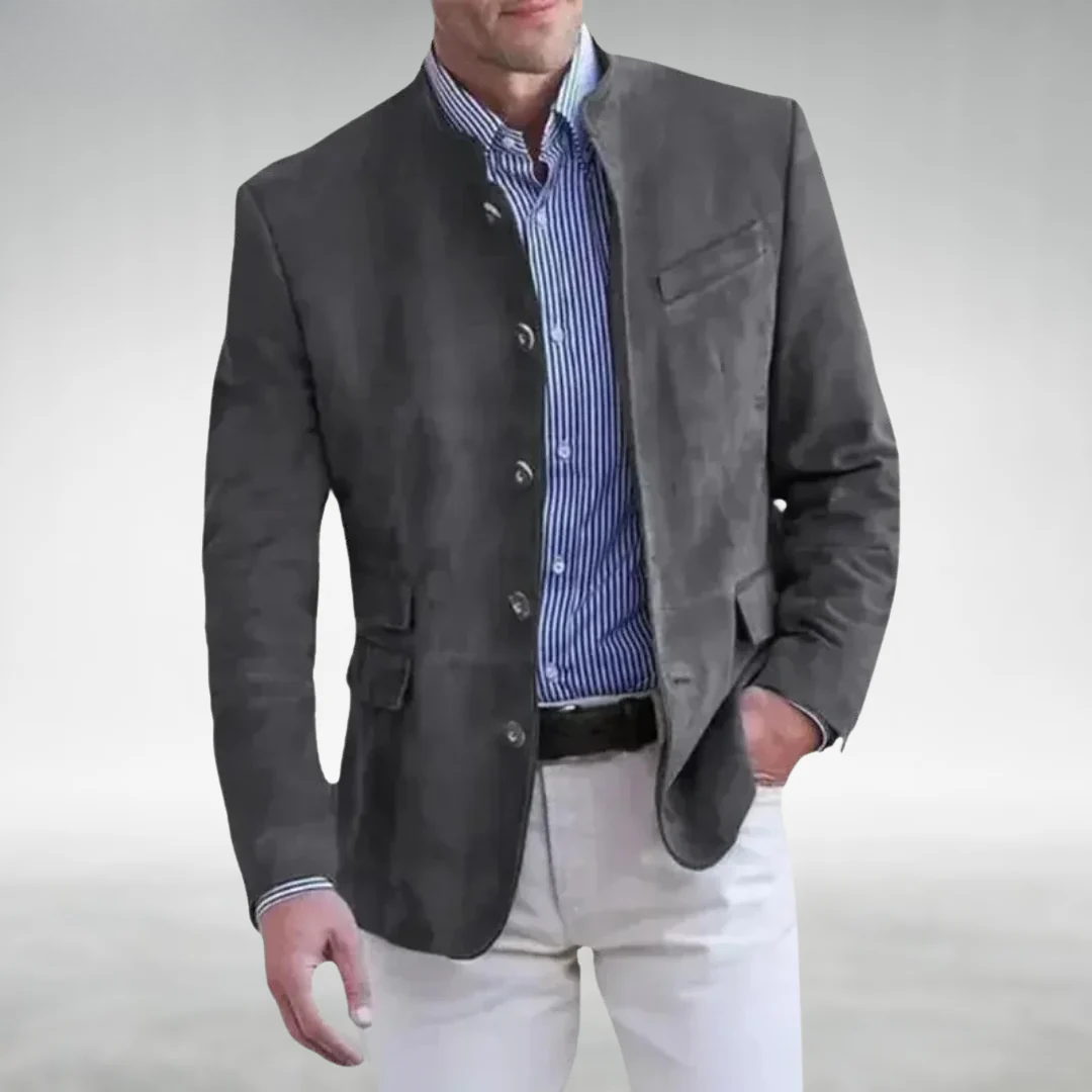 Casaco Lorenzo – Elegância Clássica com Toque Contemporâneo