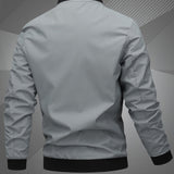 Hammond – Casaco Bomber Casual com Mangas Longas