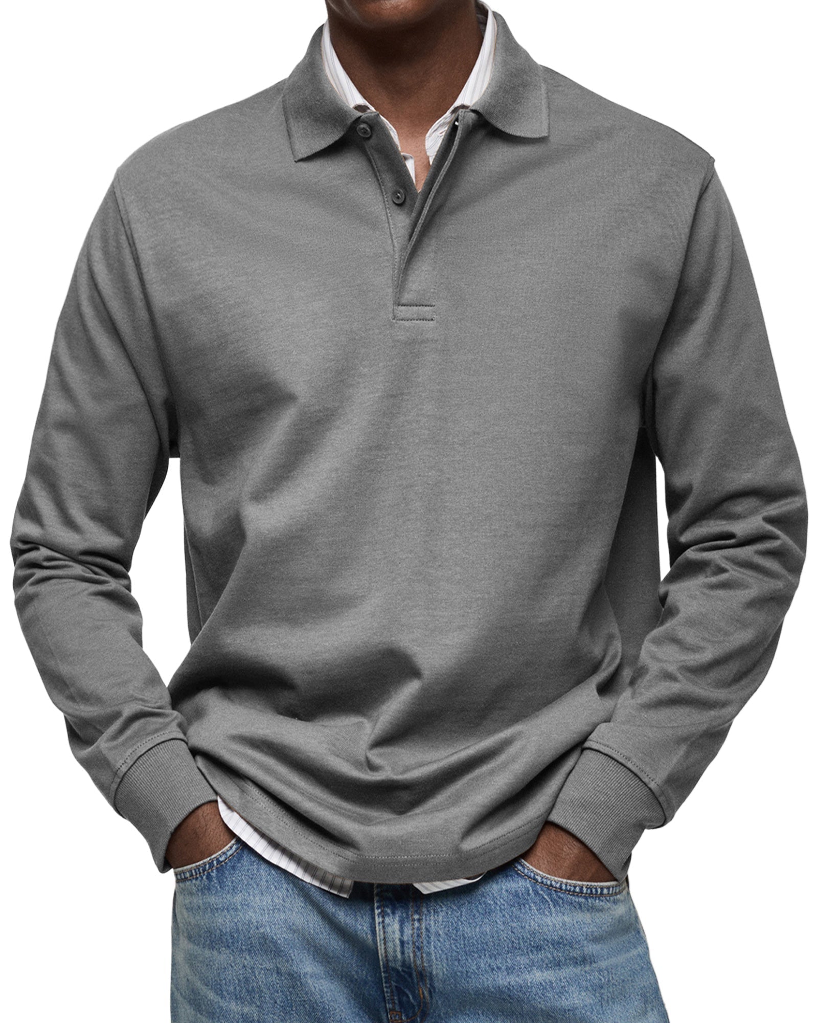 Tom | Camisola Polo de Manga Longa