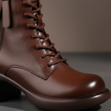 Dora – Botas retro forradas com pelo interior