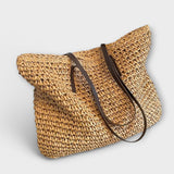 Eline - Bolsa de Palha Tecida