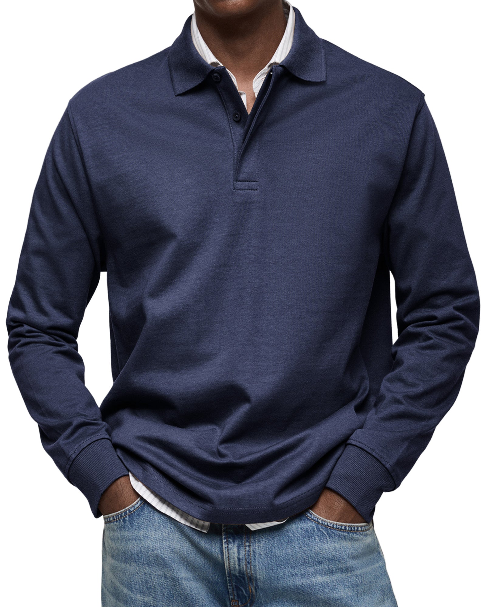 Tom | Camisola Polo de Manga Longa