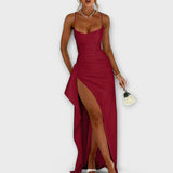 Darby - Vestido de Cetim Elegante