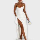 Darby - Vestido de Cetim Elegante