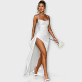 Darby - Vestido de Cetim Elegante