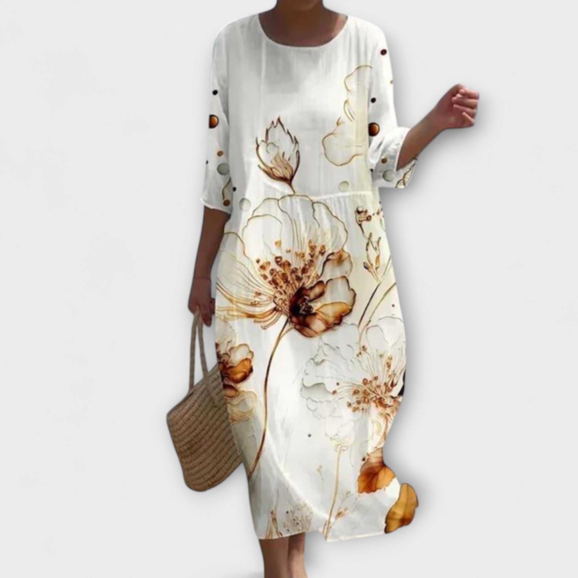 Miranda - Vestido Maxi Floral Estiloso