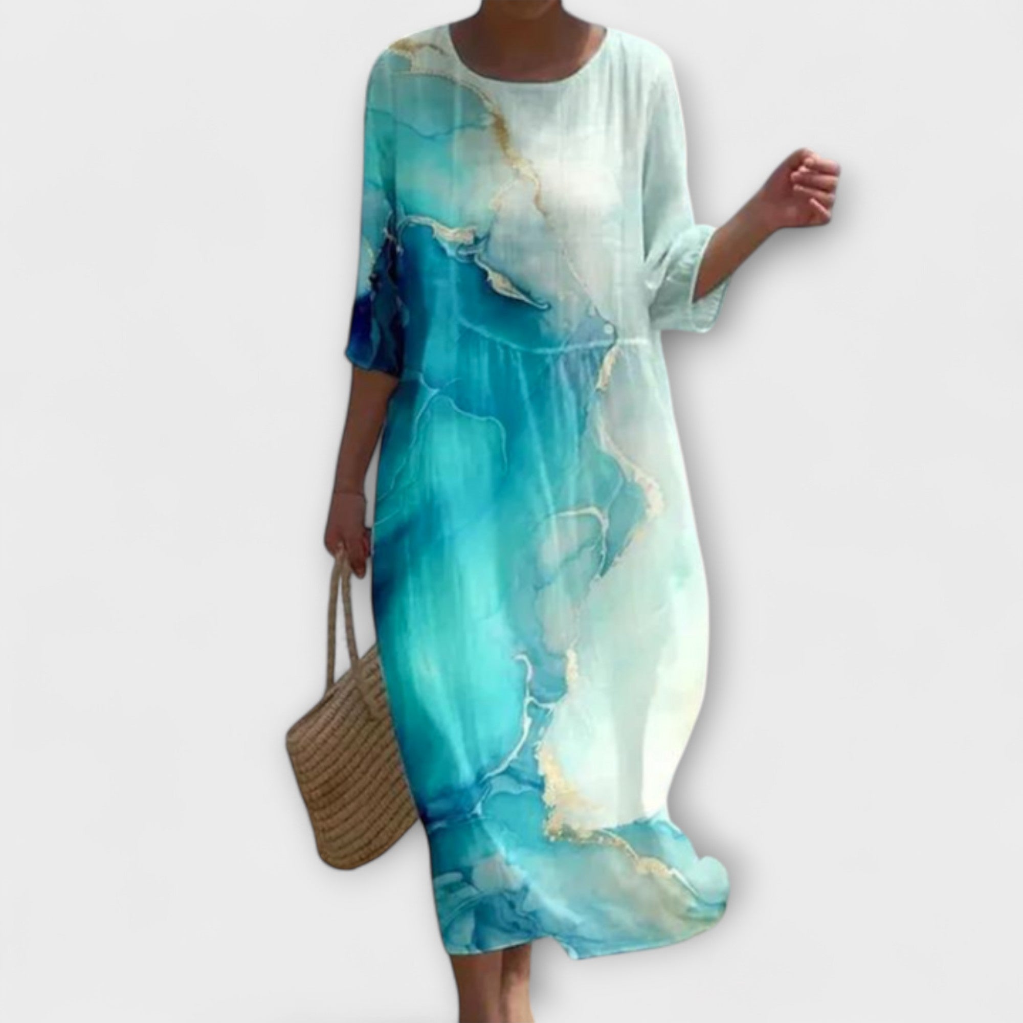 Miranda - Vestido Maxi Floral Estiloso