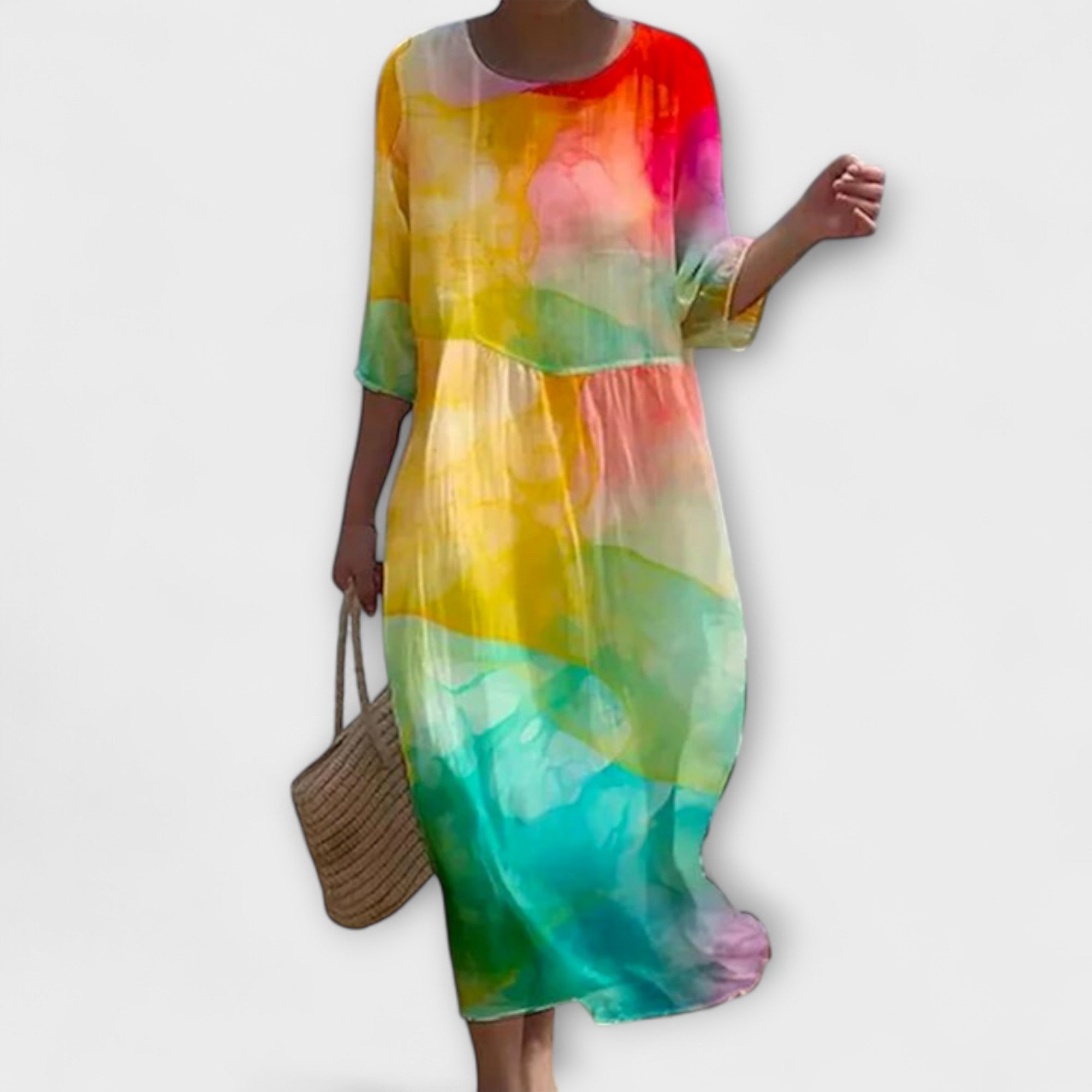 Miranda - Vestido Maxi Floral Estiloso