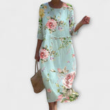 Miranda - Vestido Maxi Floral Estiloso