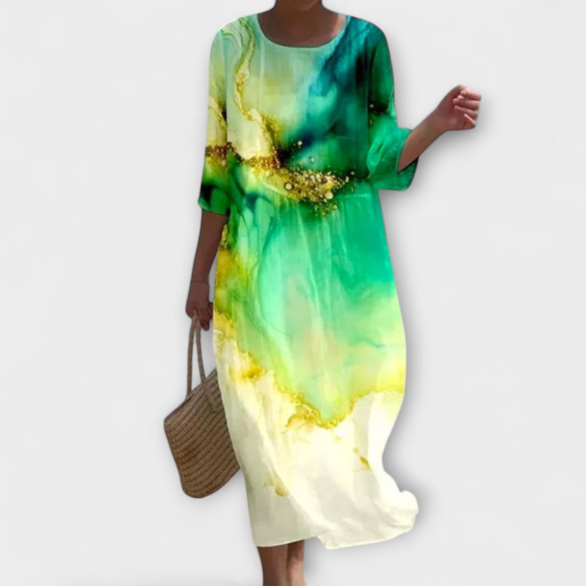 Miranda - Vestido Maxi Floral Estiloso