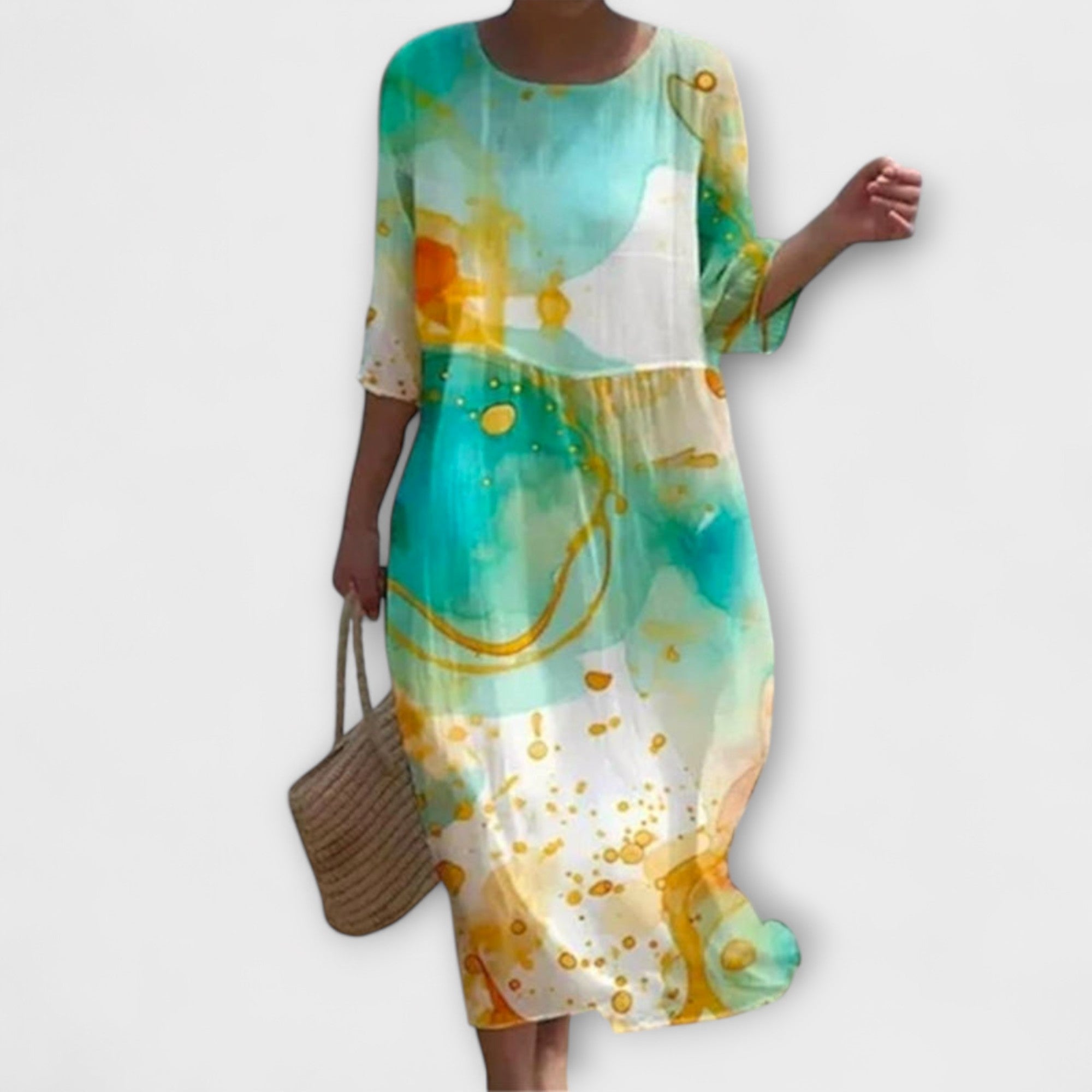 Miranda - Vestido Maxi Floral Estiloso