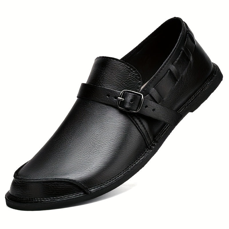 Diego Antonetti Sapatos de Couro com Fivela de Monge