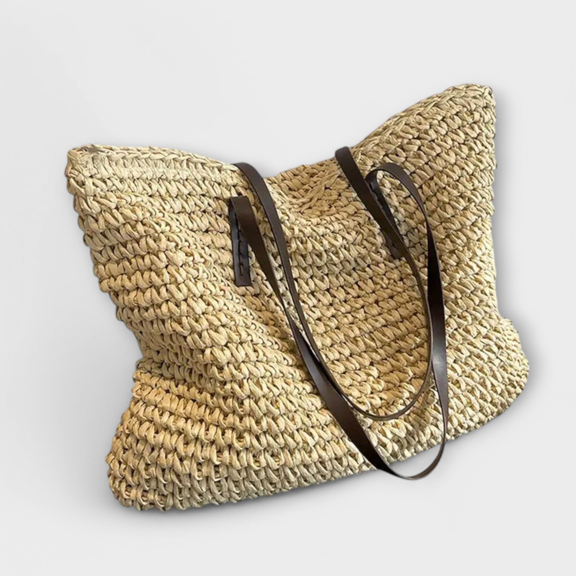 Eline - Bolsa de Palha Tecida