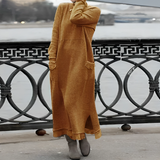 Larissa - Vestido de Suéter Casual Estiloso