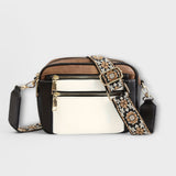 Eline - Bolsa transversal de couro vegano