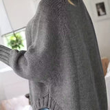 Suéter Oversized Camila – estilo descontraído e aconchego máximo