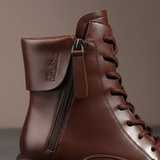 Dora – Botas retro forradas com pelo interior