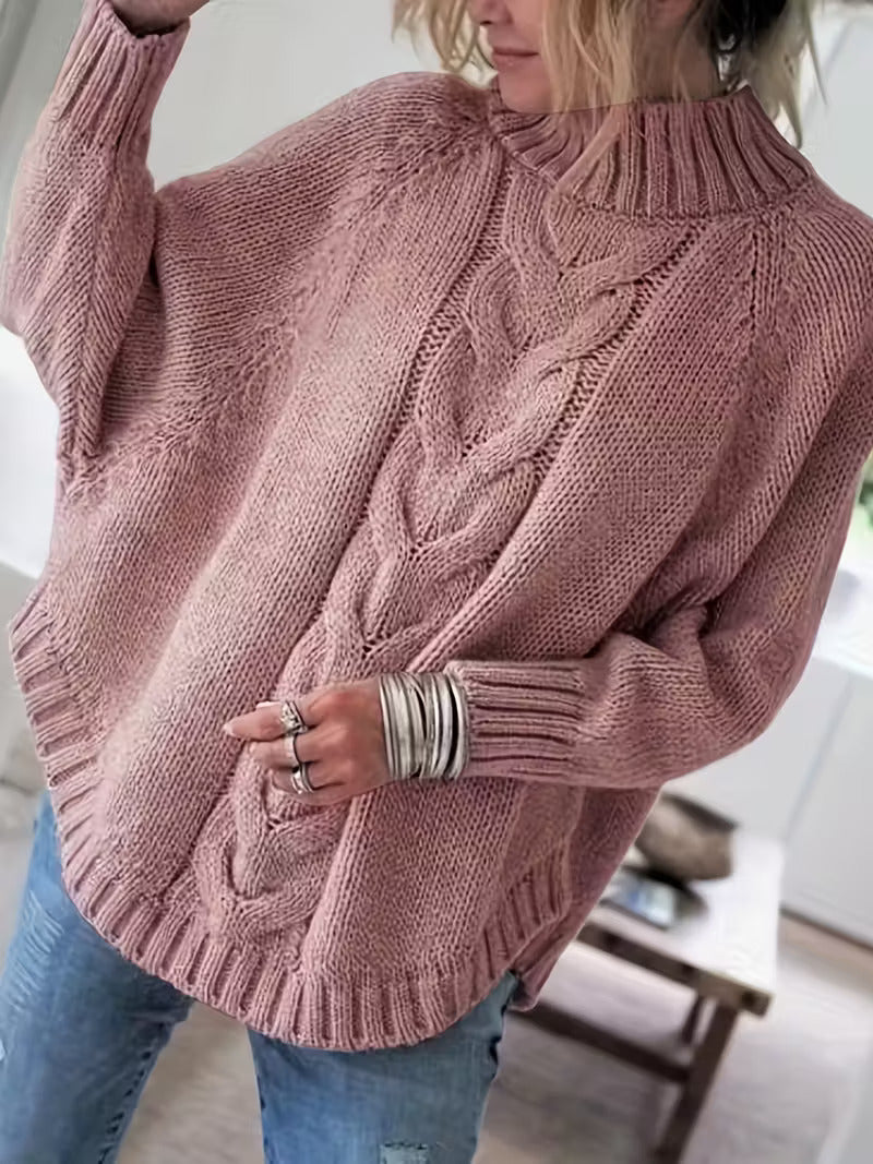 Suéter Oversized Camila – estilo descontraído e aconchego máximo