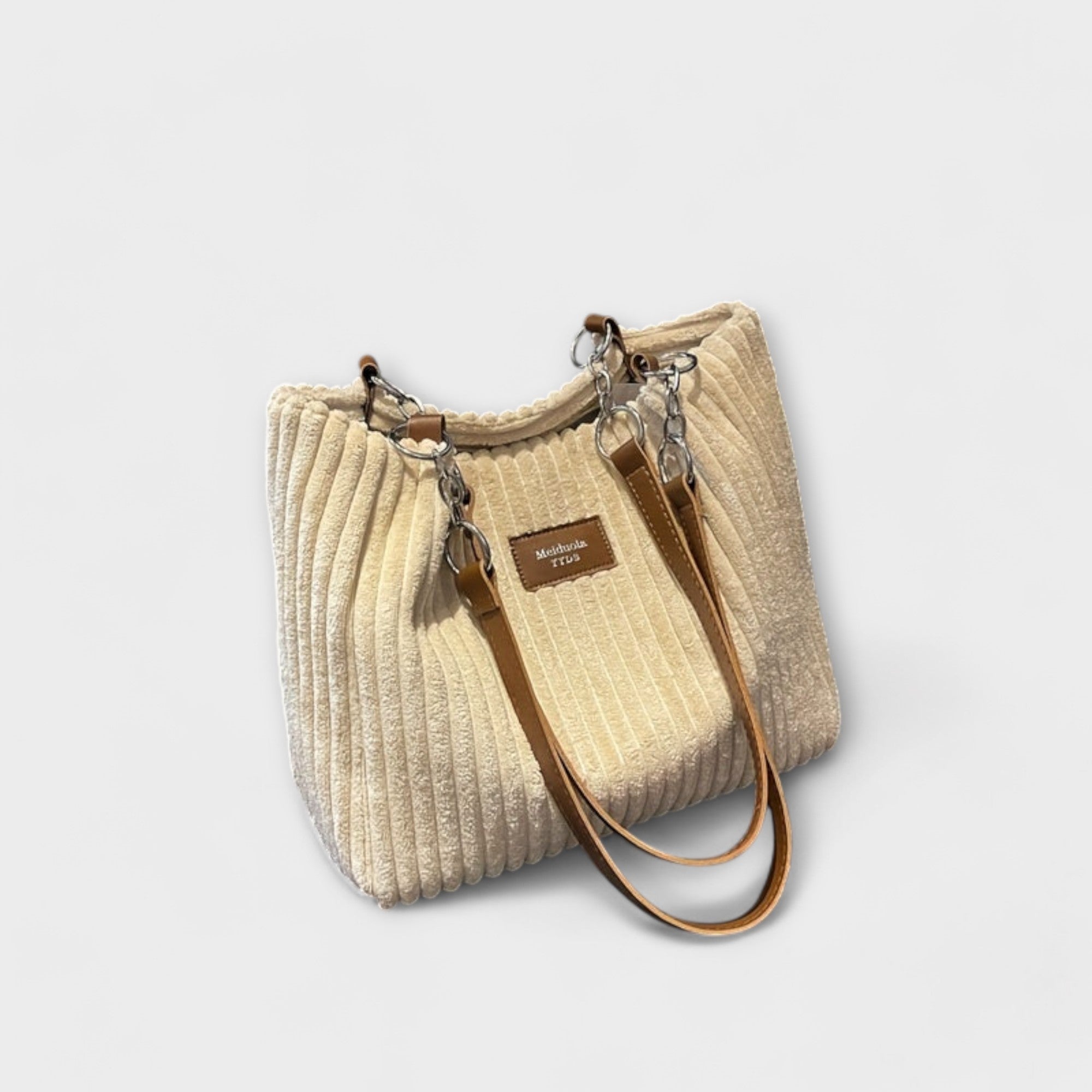 Eline - Bolsa de Ombro em Cordão Macio