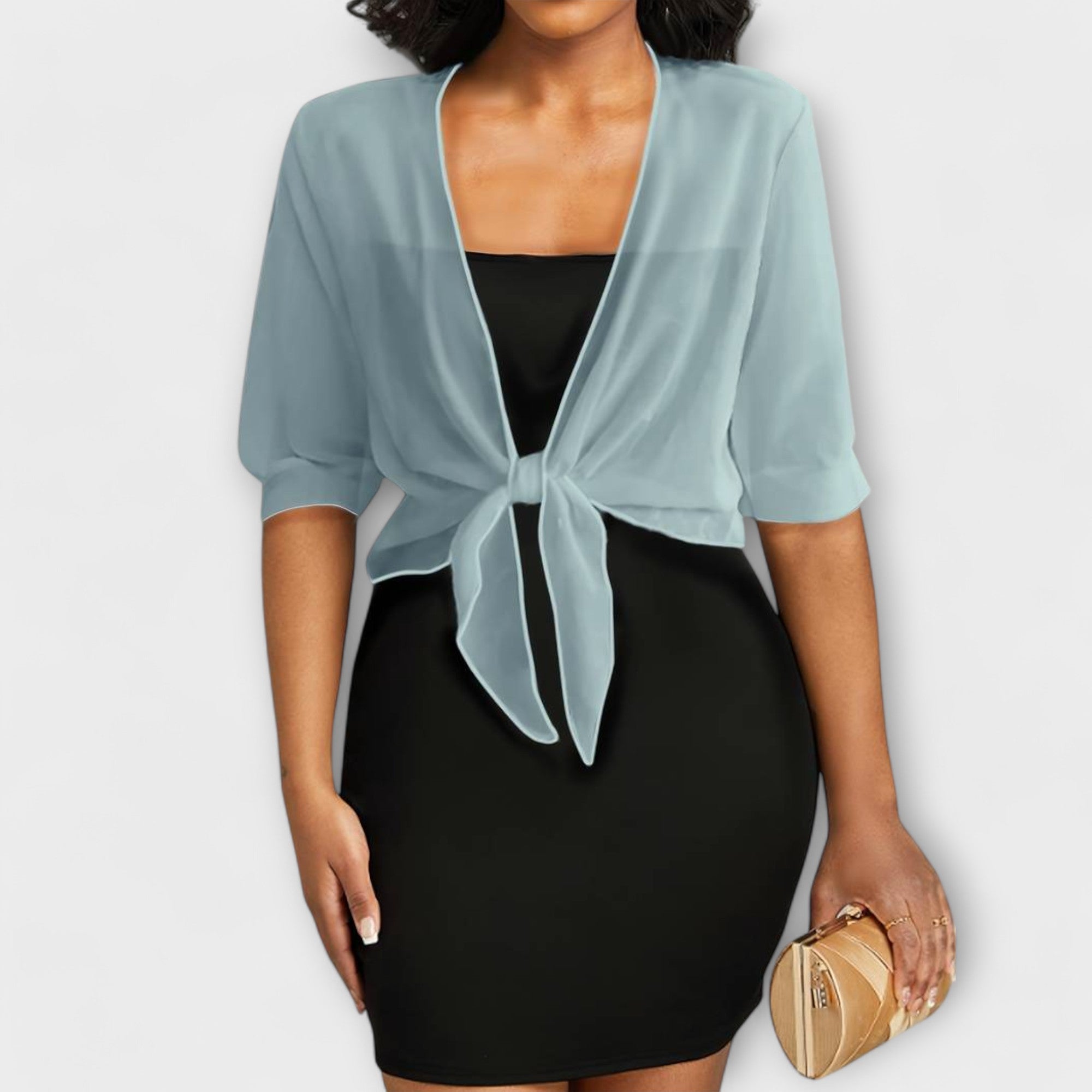 Blusa com frente aberta