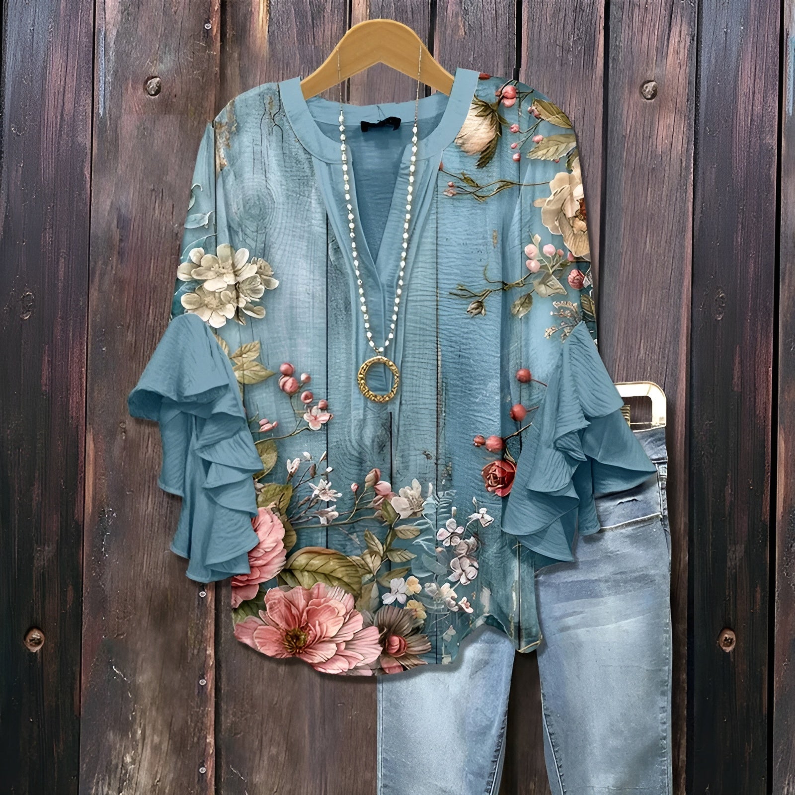 Nyaira - Blusa Casual de Verão