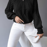 Inès - Camisola tricotada