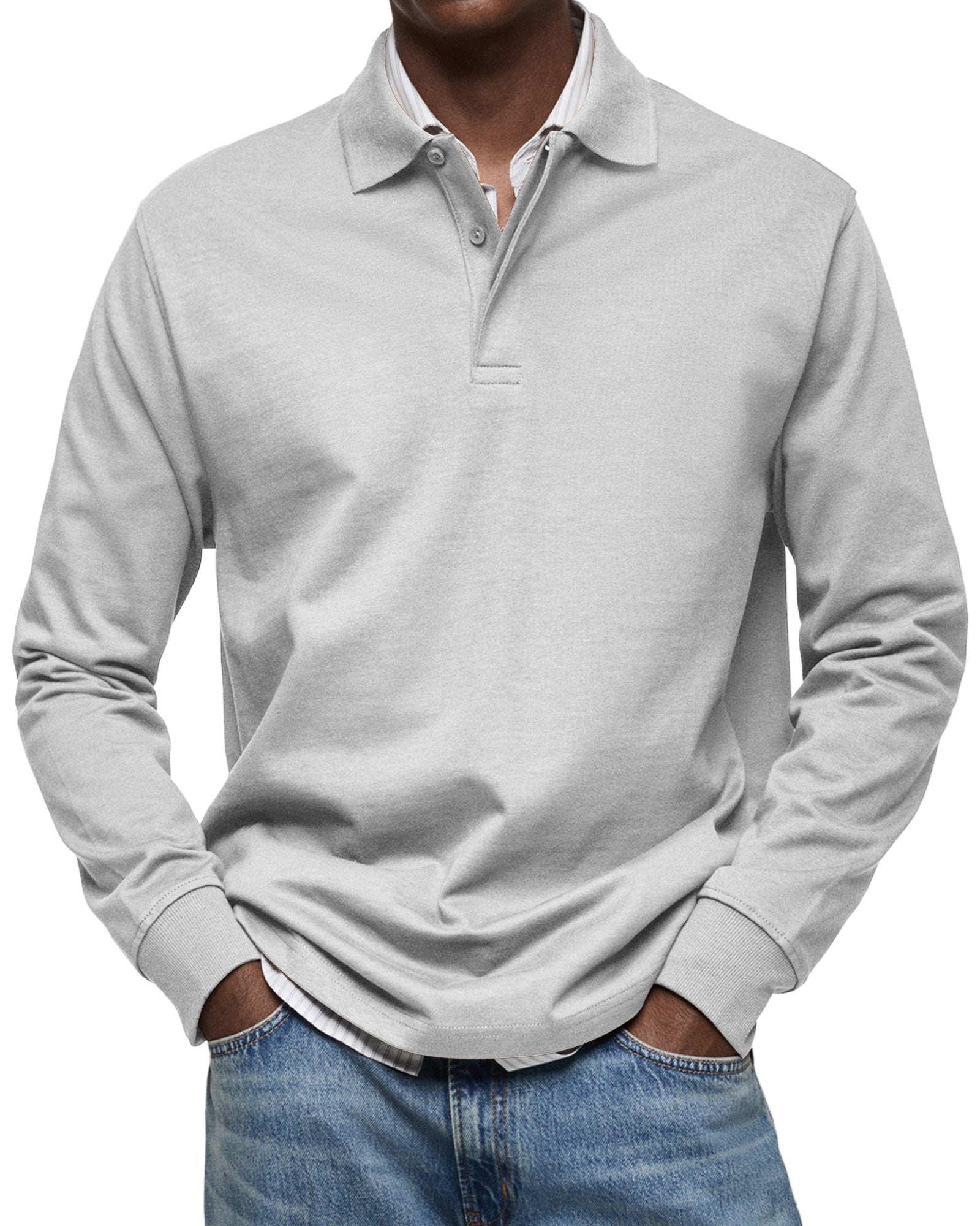 Tom | Camisola Polo de Manga Longa